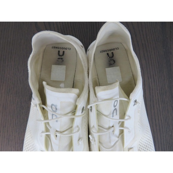 On Cloud 5 Coast Shoes Mens Size 13 White Running Sneakers Athletic Walking Gym main image 9